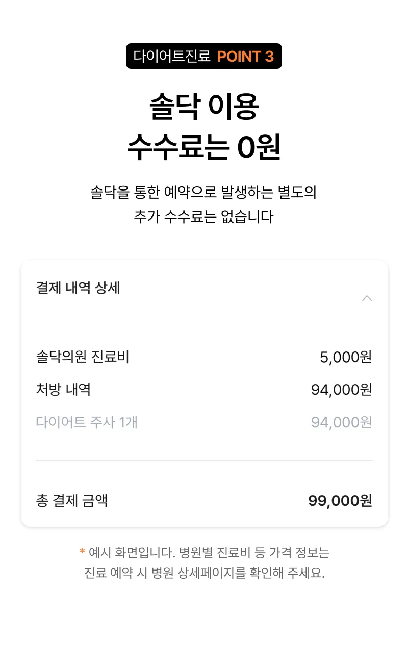 다이어트 병원 방문 진료 OPEN (다음 내용 참조)