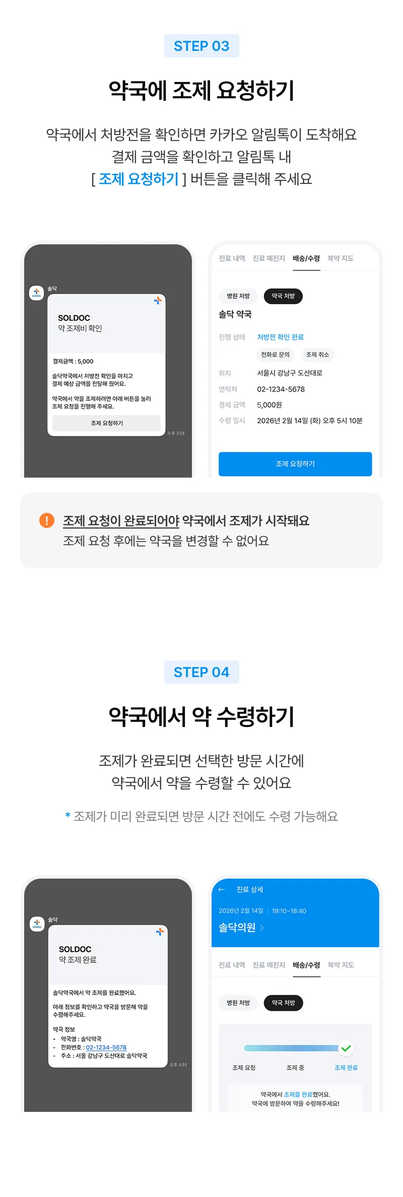 솔닥 약국 방문 수령 방법 안내
